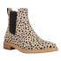Фото #2 товара TOMS Charlie Leopard Round Toe Chelsea Womens Brown Casual Boots 10018910T
