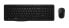 Rapoo X1800S - Full-size (100%) - RF Wireless - QWERTZ - Black - Mouse included