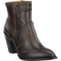 Фото #2 товара Lucchese Piper Pointed Toe Cowboy Booties Womens Brown Casual Boots I6512