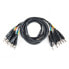 Фото #1 товара MUSIC STORE MC-08 8-fach Multicore 3m XLR-female /Jack symmetric