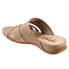 Фото #5 товара Softwalk Taraz S2320-154 Womens Beige Wide Leather Slip On Strap Sandals Shoes 6