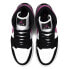 Фото #5 товара Кроссовки Nike Air Jordan 1 Mid Magenta (W) (Белый, Розовый, Черный)