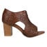 Фото #1 товара Roper Mika Front Zip Shootie Pumps Womens Brown Dress Casual 09-021-0946-3065