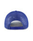 Фото #3 товара Men's Royal Toronto Blue Jays Backhaul Foam Trucker Snapback Hat