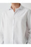 Фото #22 товара Erkek Giyim Basic Gömlek Klasik Manşet Yaka Uzun Kollu Dar Kesim 3sam60138hw Beyaz Beyaz