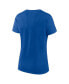 ფოტო #4 პროდუქტის Women's Royal, Gray New York Mets Script T-shirt and Shorts Combo Set