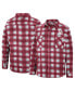 ფოტო #1 პროდუქტის Men's Crimson Oklahoma Sooners Ellis Full-Snap Jacket