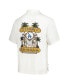 Men's White Los Angeles Dodgers Pitcher's Paradiso Button-Up Camp Shirt