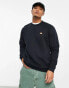 ellesse Teranna oversized sweatshirt with large back print logo in black