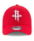 ფოტო #2 პროდუქტის Men's Red Houston Rockets Official Team Color 9FORTY Adjustable Hat