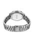ფოტო #2 პროდუქტის Women's Mondrian Jewelry Set Diamond (1/6 ct.t.w.) Stainless Steel Watch
