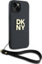 Фото #3 товара DKNY DKNY Wrist Strap Stock Logo - Etui iPhone 15 Plus (czarny)