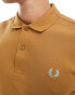 Фото #4 товара Fred Perry polo shirt in caramel brown