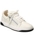 Фото #1 товара Giuseppe Zanotti Gz/94 Leather Sneaker Men's White 46