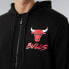 Фото #5 товара Мужская спортивная куртка New Era Chicago Bulls Чёрный