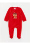 Фото #1 товара Детский товар LC WAIKIKI Комбинезон LCW baby с длинным рукавом велюровый с вышивкой - Новогодняя коллекция