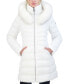 Фото #4 товара Women's Faux-Fur-Trim Hooded Puffer Coat