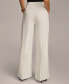 Фото #2 товара Women's Pinstripe Wide-Leg Pants