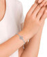 ფოტო #2 პროდუქტის Cubic Zirconia Tree Of Life Adjustable Bolo Bracelet In Silver Plate