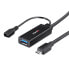 Фото #4 товара Разъем Lindy 43344 USB 3.2 Gen 1 (3.1 Gen 1) Type-C - USB 3.2 Gen 1 (3.1 Gen 1) Type-A 5000 Mbit/s черный ABS Никель