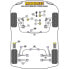 Silentblock Powerflex PFF5-102-24 Reinforcement Bar (2 Units)