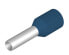 Weidmüller H2.5/15 BL SV - Pin terminal - Straight - Blue,Metallic - 2.5 mm² - 1.5 cm - 1 cm