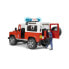 Фото #3 товара Внедорожник Bruder Land Rover Defender Station Wagon Пожарная с фигуркой
