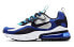 Фото #1 товара Кроссовки Nike Air Max 270 React GS Black White Blue