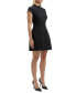 Women's Delphi A-Line Mini Dress Черный, 6 - фото #3