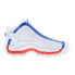 Фото #3 товара Fila Grant Hill 2 Celebrations Mens White Leather Athletic Basketball Shoes