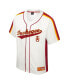 ფოტო #2 პროდუქტის Men's Cream Tuskegee Golden Tigers Ruth Button-Up Baseball Jersey