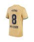 Men's Pedri Gold Barcelona 2022/23 Away Replica Player Jersey