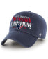 Фото #1 товара Men's Navy Houston Texans 2023 AFC South Division Champions Clean Up Adjustable Hat