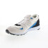 Saucony Azura S70494-1 Mens White Suede Lace Up Lifestyle Sneakers Shoes