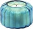 Фото #1 товара Duftkerze Gepfeffertes Indigo - Paddywax Ripple Glass Candle Peppered Indigo 128 g