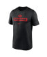 Фото #3 товара Nike Men's Black Georgia Bulldogs 2024 Sideline Legend Performance T-Shirt