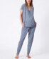 Фото #1 товара Women's Ultra-Soft Maternity Nursing Loungewear Set