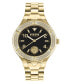 ფოტო #1 პროდუქტის Women's Vittoria Three Hand Gold-Tone Stainless Steel Watch 38mm