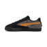 Puma Mercedes AMG Suede T Mens Black Motorsport Inspired Sneakers Shoes