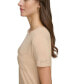 ფოტო #4 პროდუქტის Women's Studded Pocket Short-Sleeve Shirt