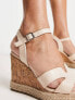 New Look wedges in off white