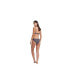 Фото #2 товара Plus Size Textured Triangle bikini bra swim top