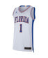 Men's #1 White Florida Gators Retro Limited Jersey