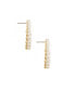 ფოტო #2 პროდუქტის Blushing Imitation Pearl Earrings in 18K Gold Plating