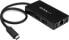 Фото #2 товара HUB USB StarTech 1x RJ-45 + 3x USB-A 3.0 (HB30C3A1GE)