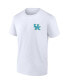 Фото #3 товара Men's White Kentucky Wildcats High Hurdles T-shirt