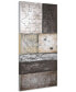 Фото #13 товара Stacked 2 Textured Metallic Hand Painted Wall Art by Martin Edwards, 30" x 60" x 2"