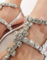 Azalea Wang Parliament4 embellished sandal in silver