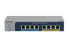 Netgear 8-port Ultra60 PoE++ Multi-Gigabit (2.5G) Ethernet Plus Switch - Managed - L2/L3 - 2.5G Ethernet (100/1000/2500) - Full duplex - Power over Ethernet (PoE)