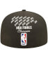 ფოტო #5 პროდუქტის Men's Black Los Angeles Lakers 17x NBA Finals Champions Crown 59FIFTY Fitted Hat